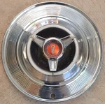 1964 Plymouth 14" Spinner Hubcap Wheel Cover, Fury Savoy Valiant Belvedere. Fixed Price $50.00.