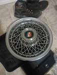 Single 1978 - 1979 Buick Regal 14" Wire Spoke Wheel Cover Hubcap Oem. Fixed Price $75.00.