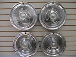 1963 Pontiac Bonneville Catalina Grand Prix Spinner Wheel Covers Hubcap Oem Set. Fixed Price $108.00.