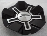 Platinum Wheels Silver / Gloss Black Custom Center Caps # 89-9292B. Fixed Price $69.95.