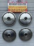 1972-79 Lincoln Mark Series Continental Hubcaps Set 4 Original Stainless 15. Fixed Price $125.00.