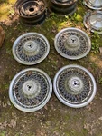 1980S Pontiac Buick Chevy Olds Wire Spoke Wheel Set 15 Inch Gm. Fixed Price $135.00.