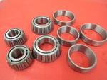 New 1928-48 Ford Front Wheel Bearings / Cups Complete Set B-1201-KT. Fixed Price $88.45.