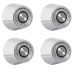 New! Magnum 500 Chrome Center Caps Set Of 4 Bulls Eye Mopar Amc 1967-1976. Fixed Price $144.88.