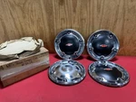 Nos 1967-1968 Chevrolet Truck Blazer Suburban Hubcaps Gm 15". Fixed Price $675.00.