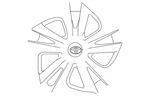 Genuine Toyota Wheel Cover 42602-47261. Fixed Price $94.99.