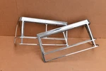 1980-1989 Cadillac Deville Fleetwood Left & Right Chrome Headlight Bezel. Fixed Price $109.99.