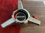 #x 1) 1964 1965 Ford Mustang Wheel Cover Center Hub Cap Spinner. Fixed Price $38.95.