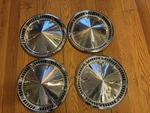 Plymouth 14 Hubcaps 1959 Vintage (4) Fury, Belvedere, Savoy Nice Preowned. Fixed Price $70.00.