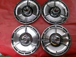 Vintage Nos 1964 Chevy Chevelle Nova Impala Ss Spinner Hubcaps Wheel Covers. Fixed Price $4000.00.