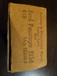 Nors Pathfinder 618 Parking Lamp Lens 54-56 Ford Pass/t-bird FAG-13208-B. Fixed Price $25.00.