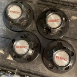 1985-1995 Gmc Safari Van Black Steel Wheel Hub Center Caps Oem. Fixed Price $50.99.