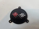65 66 C2 Corvette Wheel Cover Spinner Cross Flags Emblem Hub Cap New Trim Part. Fixed Price $18.10.