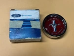 1965 1966 Ford Mustang Center Caps Red Tri Bar Pony C5ZZ-1130-W & Hardware Nos. Fixed Price $39.99.