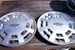 Pair Oe Vintage 15 Inch Wheelcovers, Hollander 3203, 91-92 Chevy Caprice. Fixed Price $34.15.