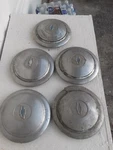 Vintage Chevrolet Dog Dish Hub Caps Chevy 50,S 60,S Original Set Rat Rod Oem. Fixed Price $65.00.
