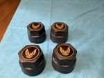 82-92 Pontiac Firebird Trans Am Wheel Center Caps Set Of #10024896. Fixed Price $50.00.