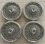 Oldsmobile Buick 1983-88 14" Wire Hubcap Set Of (original Gm). Fixed Price $139.95.