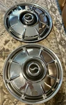 2 Vintage Studebaker 15 Wheel Hubcaps Chrome Covers Nice Used Condition!. Fixed Price $149.99.