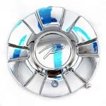 Platinum Sabre Center Chrome A89-9787-CAP. Fixed Price $48.00.