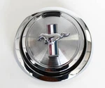 New! 1967 - 1968 Ford Mustang Deluxe Gas Cap Pop Open Pony Emblem Chrome. Fixed Price $109.95.