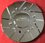 One New Shooz Chrome Wheel Center S010-2085-CAP LG0810-12 Aftermarket /8760. Fixed Price $29.00.