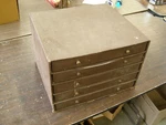 Oem Ford 1960 Dealership Training Materials Display Advertising Box Falcon Truck. Fixed Price $299.00.
