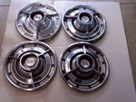 Wheel Covers Set Of Original 1963 Chevrolet Impala 14" Spinner Hub Caps. Fixed Price $176.90.