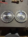 2X 1958 Plymouth 14" Belvedere Christine Hubcaps Good Condition 1828404 Rare!. Fixed Price $125.00.