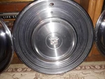 4 Vintage General Motors Cadillac Hubcaps Deville Fleetwood. Fixed Price $125.00.