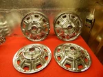 Used 66 Ford Fairlane 500 14" Wheelcovers #C6OZ-1130-C. Fixed Price $100.50.
