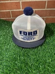 Vtg 70-80 Ford Tractor Hat K-brand K-products Rare Snapback Small Bill Pom. Fixed Price $119.99.