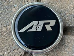 Ar American Racing Wheels Chrome Custom Center Cap Black # SC-178 / 895-2. Fixed Price $9.75.