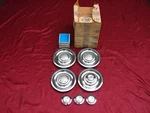 67 68 Camaro Chevelle Impala Nos Gm Rally Wheel Center Caps. Fixed Price $600.00.