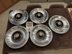 1965 Chrysler Imperial 15 Hubcaps/wheel Covers Set Of. Fixed Price $275.00.