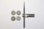 Chrysler Plymouth Dodge Mcgard Wire Wheel Hubcap Cover Key Lock Set. Fixed Price $49.95.