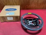 Nos 1995 Ford Mustang Black Leather Steering Wheel F5ZZ-3600-AAR Cobra. Fixed Price $1080.00.