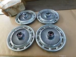 Nos Oem Chevrolet 1967 Chevelle Ss Hub Caps Wheel Covers 14". Fixed Price $429.00.