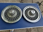 1972-1979 Oldsmobile Cutlass 14 Wire Spoke Hubcaps Wheel Covers. Fixed Price $54.99.