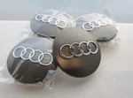 4X Audi 68MM Gray Chrome Wheel Rim Center Hub Caps REPLACEMENT4B0601170A. Fixed Price $26.42.