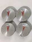 Set Of (4) Pontiac Wheel 9593169 9594156 9595157 "machined" Center Caps Oem Gm. Fixed Price $20.00.