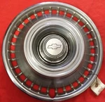 Chevy Chevrolet Nova Hubcaps 14'' 1968 Wheelcover Rally 32 Slot Oem. Fixed Price $19.99.