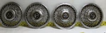 Used Oem Gm (4) 14" Wire Spoke Hub Caps 01632242 1987 Pontiac Bonneville (W250). Fixed Price $127.46.