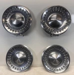 Set (4) 1961 Mopar Plymouth Belvedere Valiant Fury 14" Hubcaps Wheel Covers. Fixed Price $129.99.