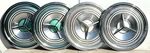 Oldsmobile 1959 98 Spinner Flipper Hubcaps Wheel Covers Set Of 4. Fixed Price $179.99.