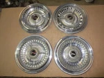 1963 Oldsmobile 88 98 Deluxe Rim Wheel Cover Holes Used V6 Set. Fixed Price $139.99.