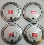 Cadillac Cadium Moto Cap Division KM-44 Pat PEND-USA0798 Hub Covers Rims. Fixed Price $103.63.