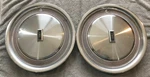 Two 1978-80 Oldsmobile Cutlass 14" Hubcaps White Inlay. Fixed Price $20.00.