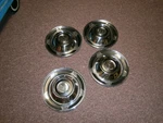 Studebaker AC-2900 1958 Wheel Cover Set Nos 14". Fixed Price $249.99.
