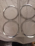Nos Gm 72 73 74 75 76 Trans Am Gto Honeycomb Wheel Trim Rings 490771 Set Of. Fixed Price $1650.00.